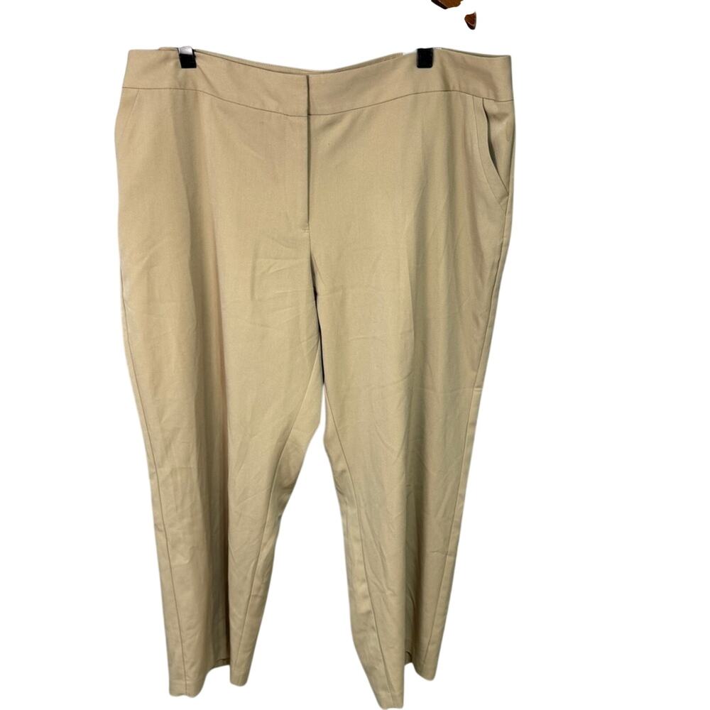 Ashley Stewart Women’s Plus Career Trousers sz 24W Petite NEW # E63 - Picture 5 of 8